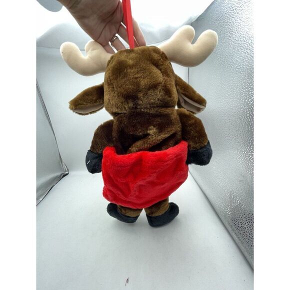 Vintage Rudolph Plush Reindeer Stocking Stuffed Kids Christmas Decor - Picture 6 of 10